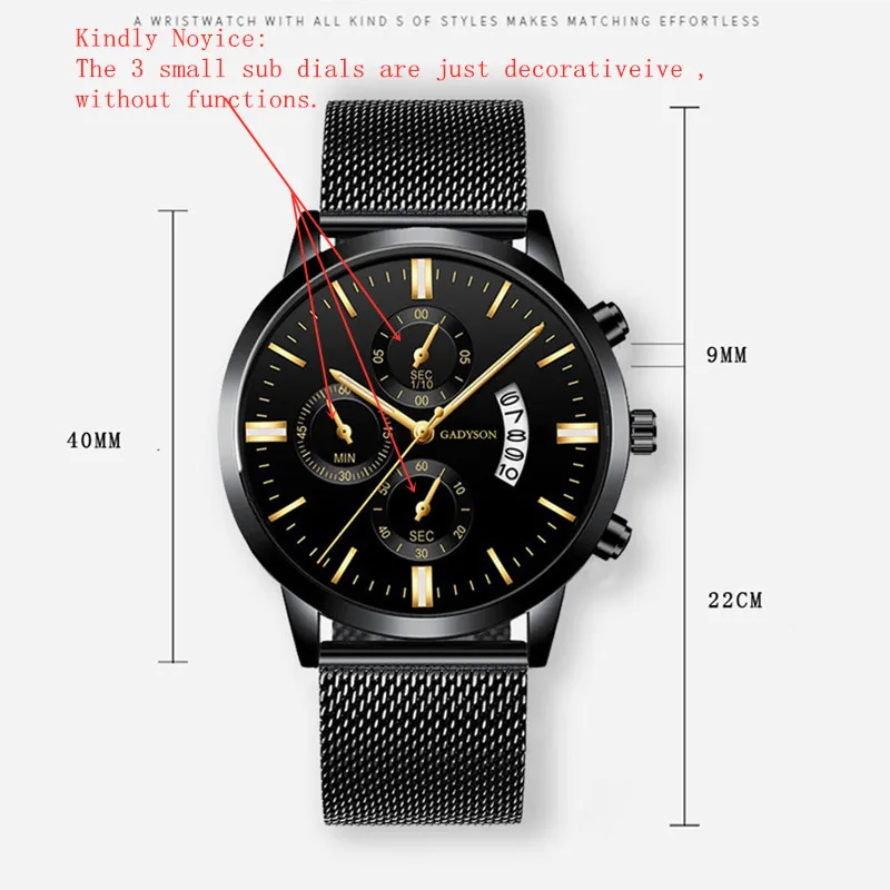 

Men's Watch Luxury Business Quartz Wristwatches Man Simple Analog Watches Men Classic Leather Mesh Belt Casual Male Wrist Clock