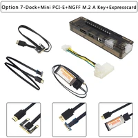 pci e exp gdc external laptop video card dock graphics card laptop dock mini pci e ngff m 2 ae key expresscard interface