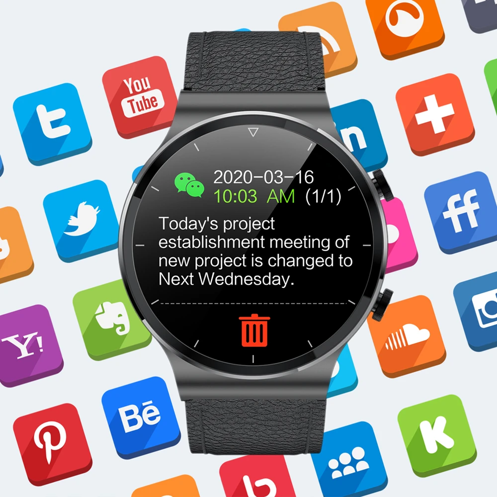 Bluetooth Call Men Smart Watch 4GB Rom Store 1000 Songs Music Smartwatch Heart Rate Monitor Sports Fitness Tracker VS M2 M3 PRO |