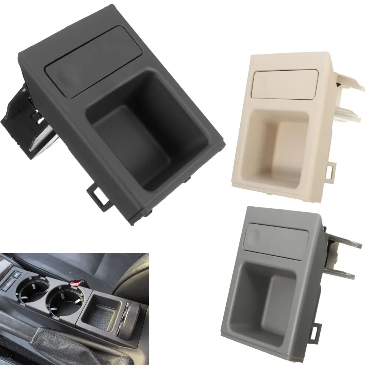 Автомобильный держатель для передней центральной консоли поднос подстаканник