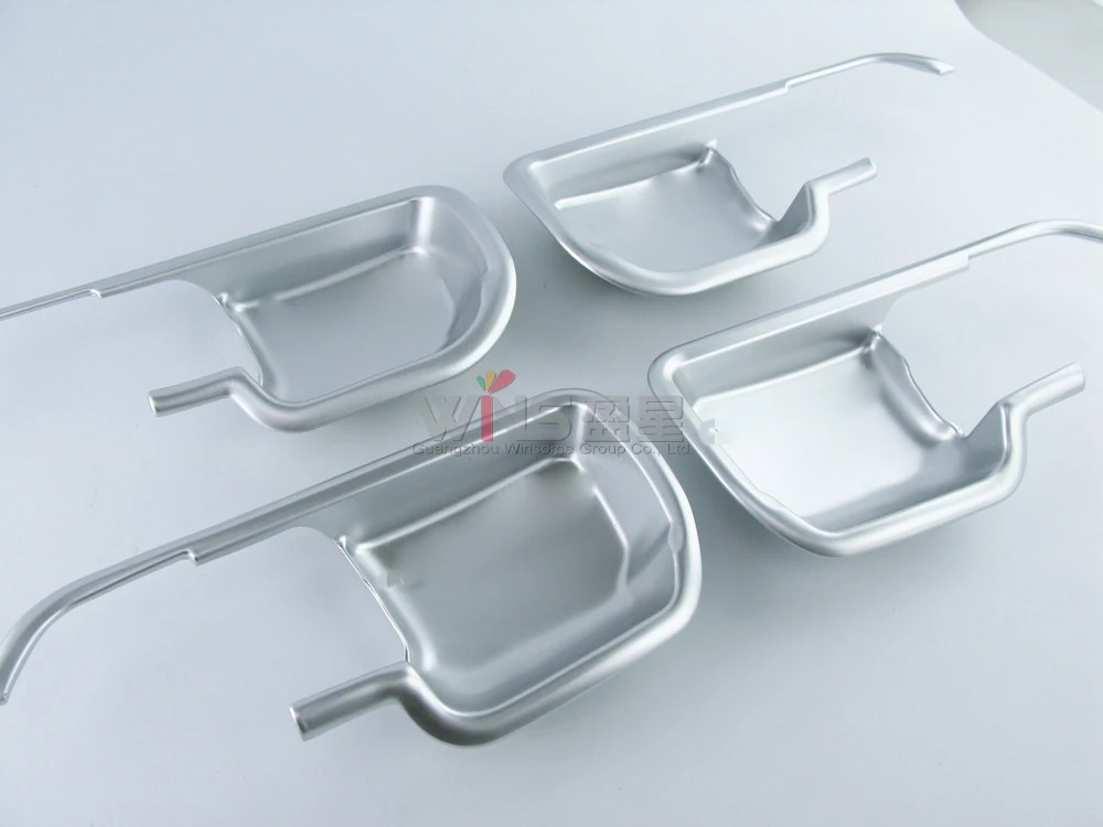 Ручка двери чаша обшивки для Toyota Land Cruiser 200 2008-2015 2016-2017 Chrome Interiol 4 шт. аксессуары