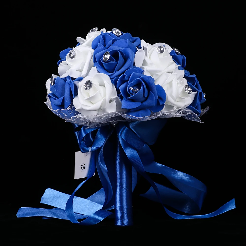 28x23 см западный свадебный цветок имитация цветка розы маленький букет горный