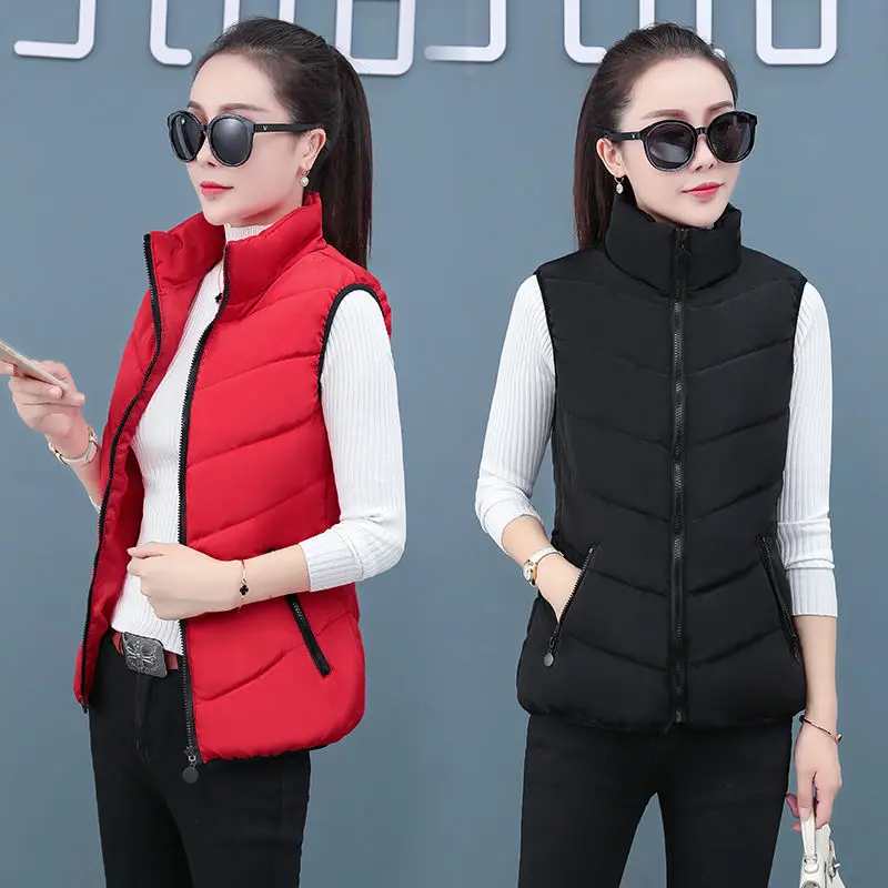 Женская куртка жилет внесезонная Акция осень и зима хлопковый Женское хлопковое