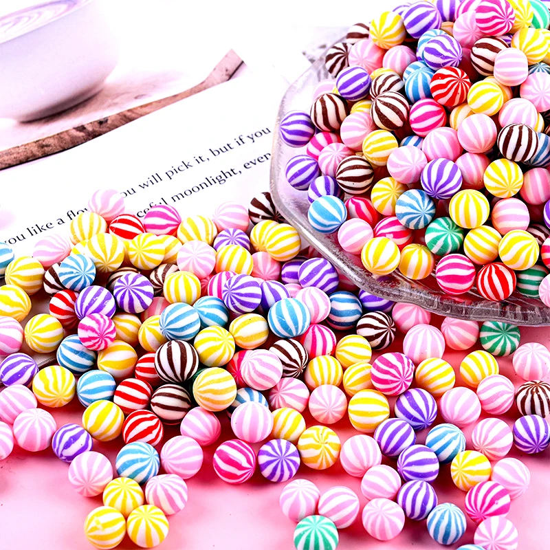 

10/20Pcs Watermelon Balls Resin Earring Ornaments Handmade DIY Craft Supplies Phone Shell Patch Decoration Accessories Materials