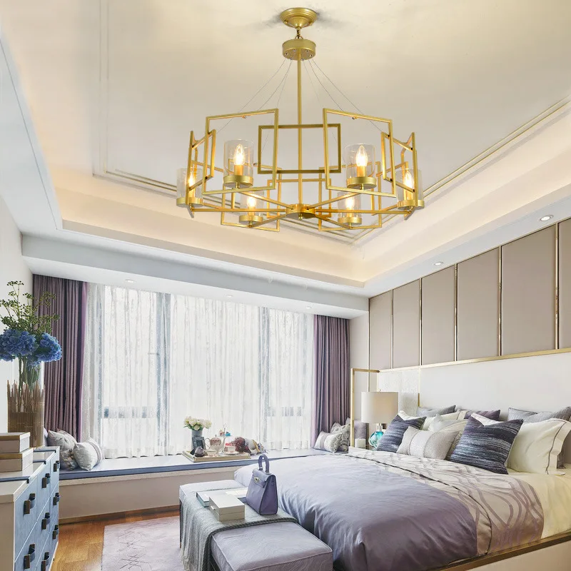 Post Modern A Living Room Chandelier Continuous System Concise Illuminations Northern Europe Originality Led Compound Floor | Лампы и