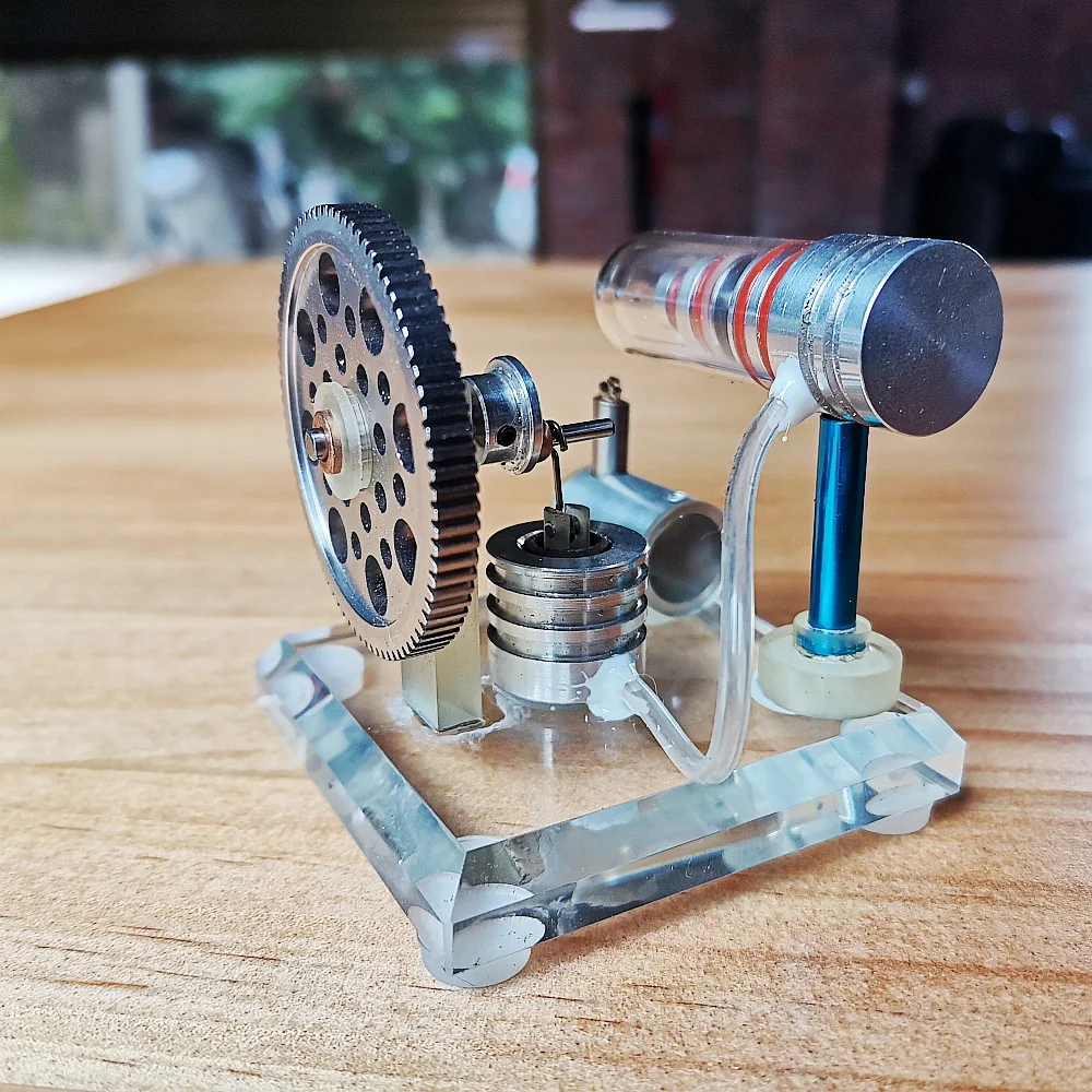 Миниатюрная механическая игрушка-головоломка с двигателем Стирлинг | Игрушки и