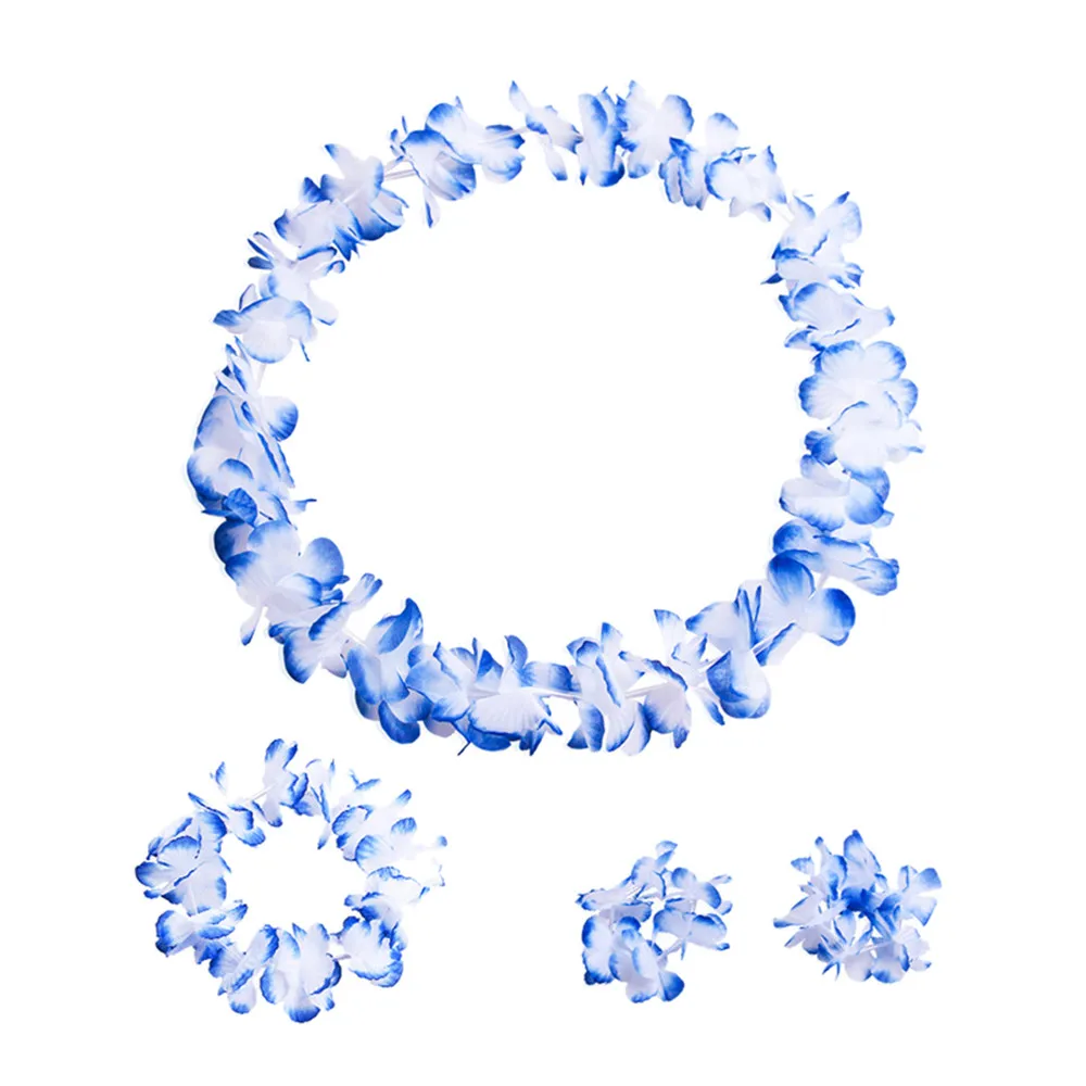 Рождественские украшения для дома Красивая гирлянда из цветов в гавайском стиле