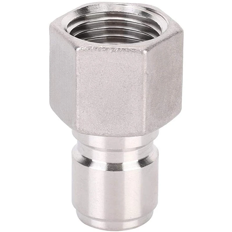 2Pcs Stainless Steel Quick Connector Homebrew Beer Keg Fitting Disconnect Conversion Kit Accessories 1/2 Inch Male | Дом и сад