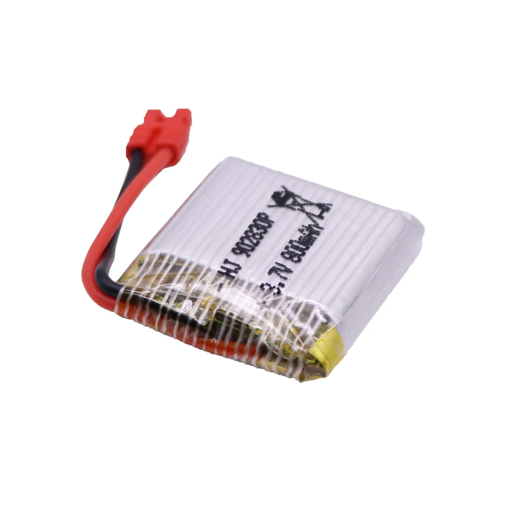 Аккумулятор lipo 3 7 в 800 мА ч 1-10 шт. для Дронов Syma X21 / X21w x26 запасные части