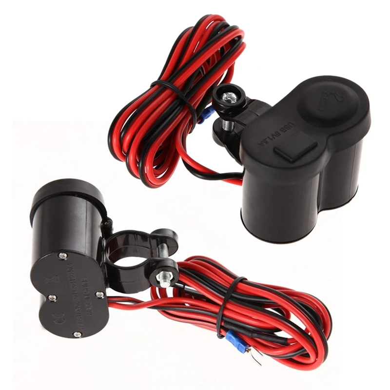 Новый универсальный 12 24V Водонепроницаемый автомобиля Зарядное устройство