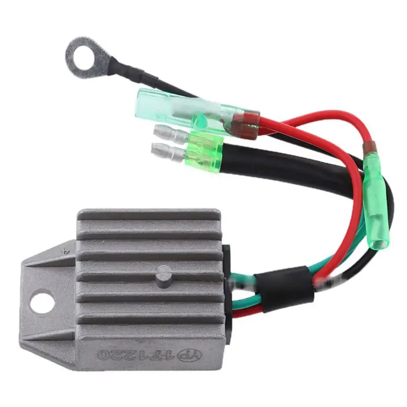 Лодка Напряжение Регулятор выпрямителя Для Yamaha-15HP 2-х тактный Подвесной лодочный