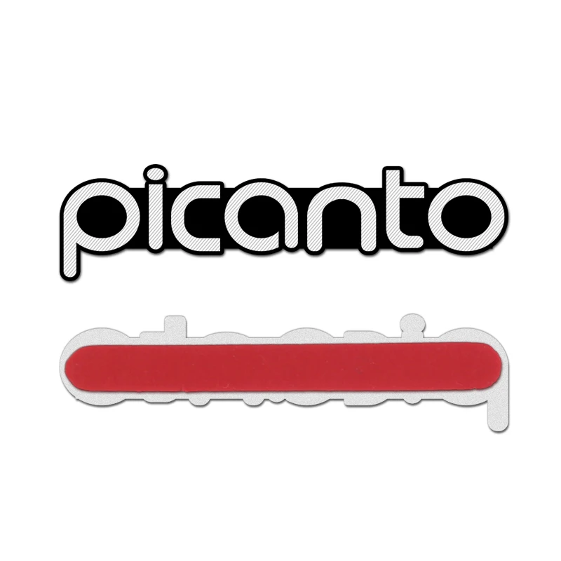 4 шт. 3D алюминиевый динамик стерео значок эмблема наклейка для KIA Picanto 2017 2018 2019