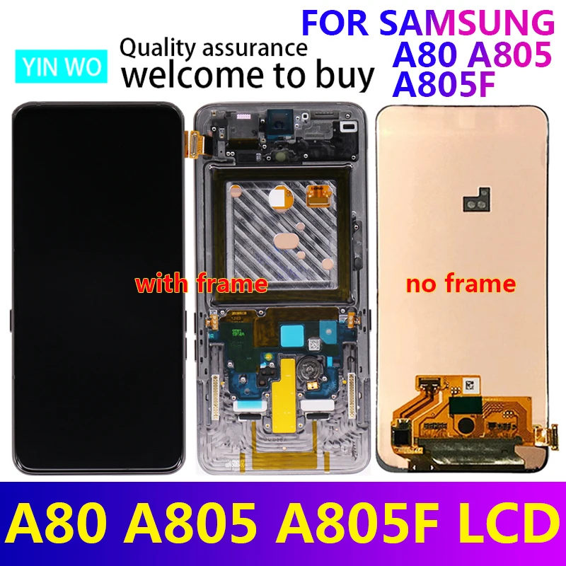 

For SAMSUNG GALAXY A10 A105 A20 A205 A20E A202 A30 A305 A40 A405 A50 A505 A60 A606 A70 A80 A90 5G A908 LCD Display Touch Screen