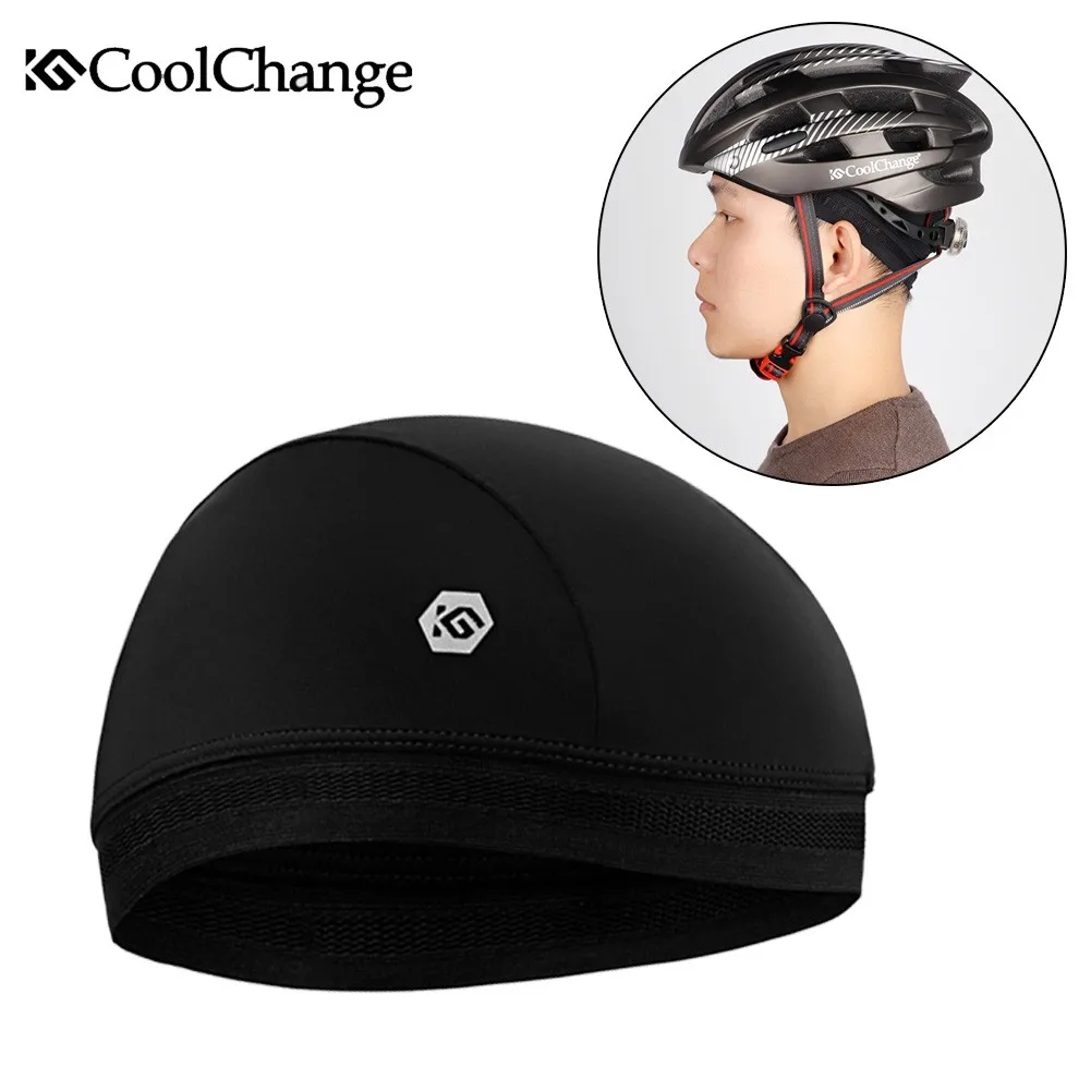

Quick Dry Cycling Cap Helmet Anti-UV Anti-Sweat Sports Hat Motorcycle Bike Riding Bicycle Unisex Ice Silk Inner Cap Breathable