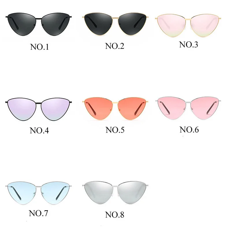 2021 Винтажные Солнцезащитные очки кошачий глаз женские брендовые дизайнерские