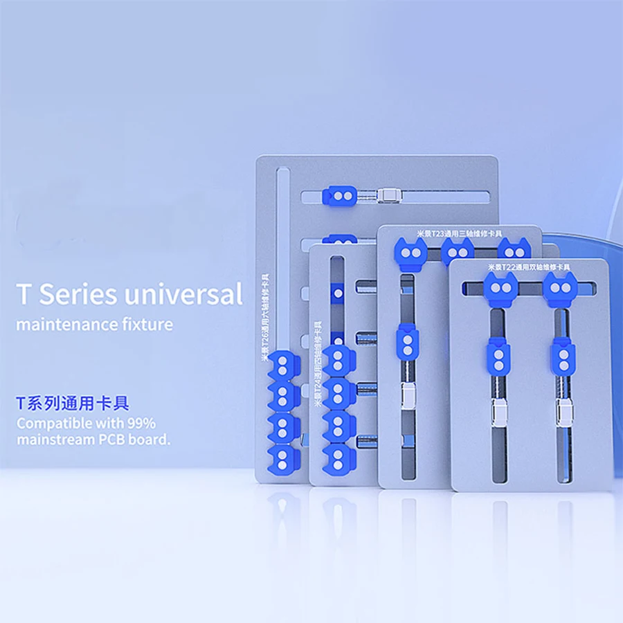 

Mijing MJ Repair Fixture universal Aluminum Jig High Temperature Holder for phone Motherboard IC CPU repair