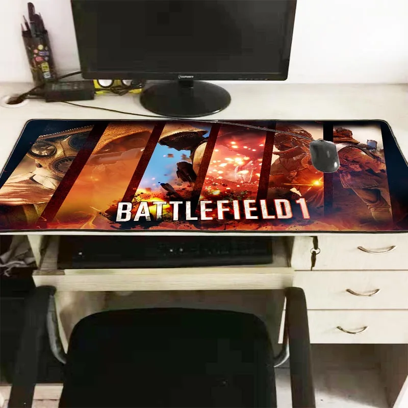 Mairuige Battlefield, 900x400x3 мм, коврик для мыши, Notbook, компьютерный коврик, мышь, лучший игровой коврик с замком, коврик для мыши, геймер, клавиатура, коврики для мыши