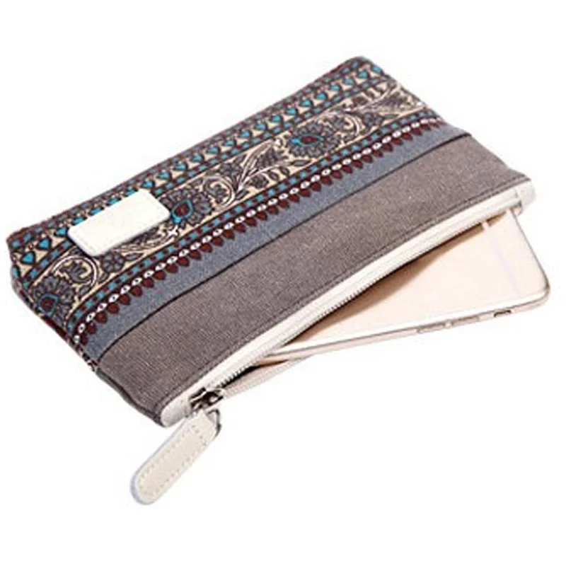 Сумка для хранения цифровых устройств в национальном стиле женский кошелек