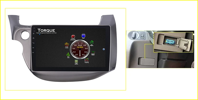 Автомобильный dvd-плеер Android 9,0 для HONDA FIT JAZZ 2007 2008 2009 2010 2012 2013 Gps Радио Видео плеер ips 1024*600 экран RDS wifi