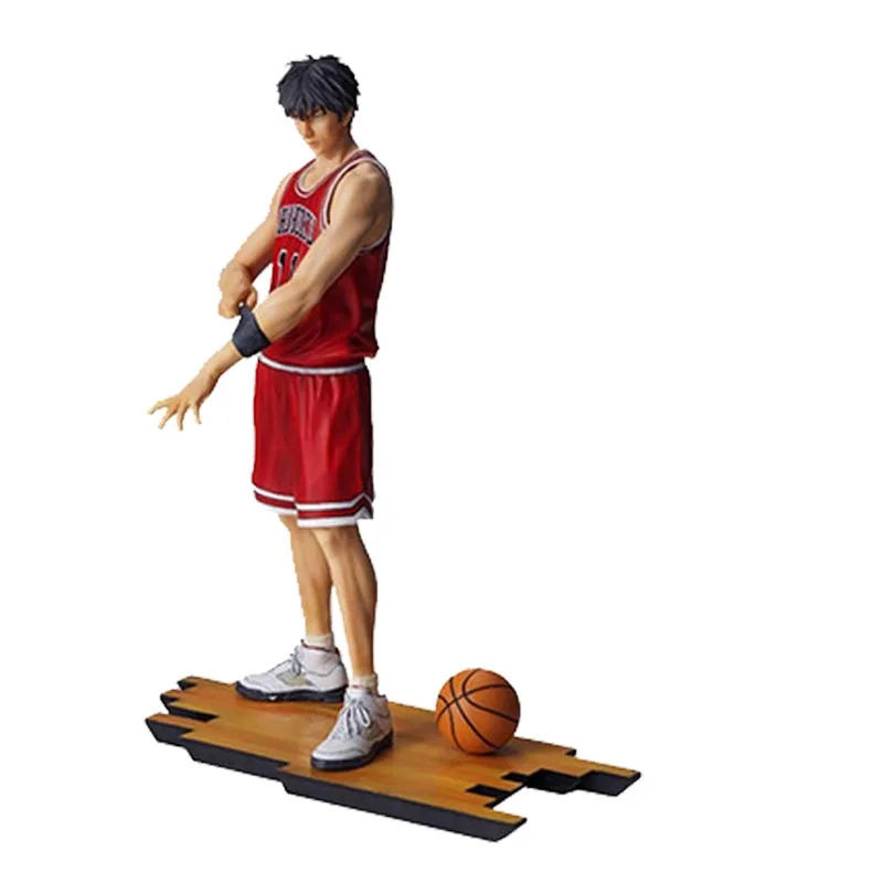 Rukawa Kaede 25 см аниме SLAM DUNK Sakuragi Hanamichi ПВХ Фигурки Rukawa Kaede Акаги Такенори Mitsui Hisashi Коллекция Модель игрушки - Цвет: Rukawa Kaede