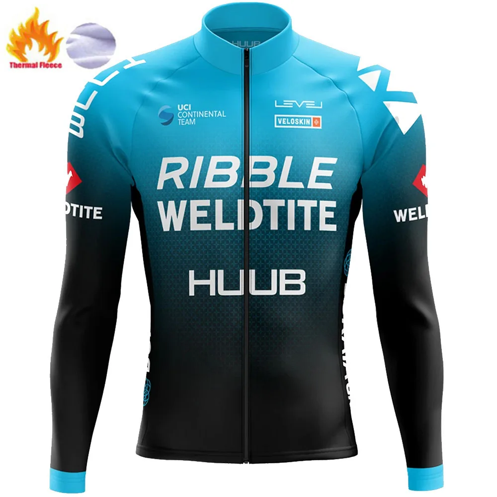 Новинка 2020 зимний комплект из Джерси для велоспорта одежда с резинкой флисовая