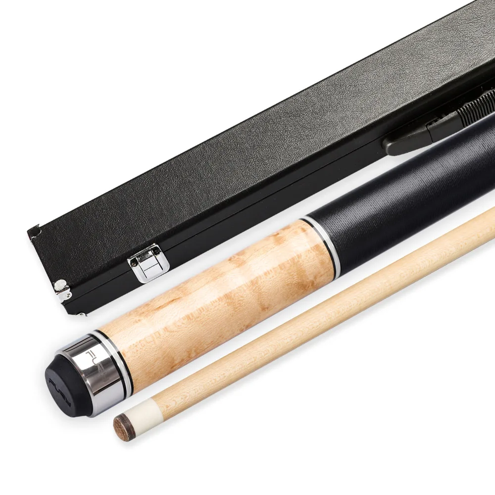 FURY NA1-3 Billird Pool cue11.75 мм 12,75 мм Tiger Tip Maple Taco billar Cue Stick Профессиональный Чехол - Цвет: D