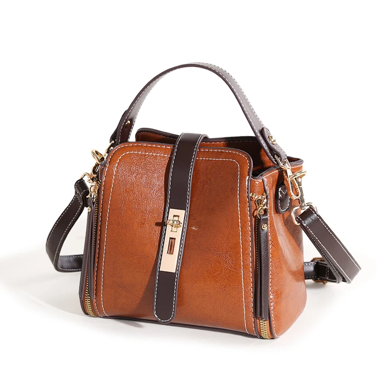 

Women Shoulder Bags Sac De Luxe Femme Baguette Bag PU Hand Bags Women 2020 Designer Handbag Bucket Bags For Woman