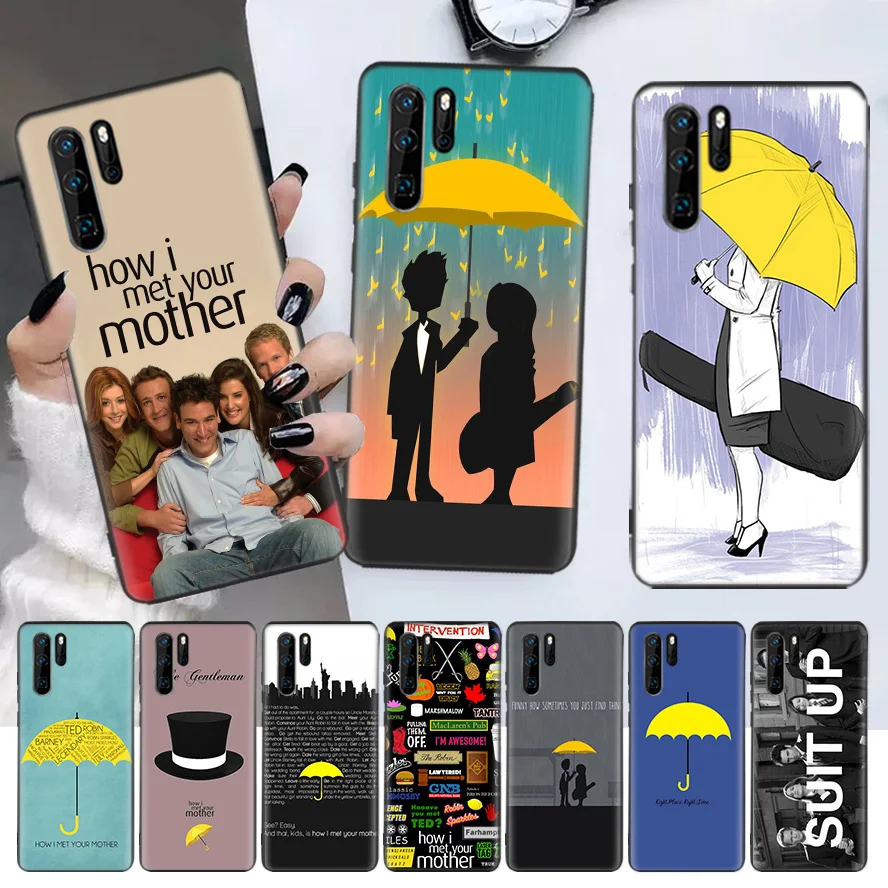 

How I Met Your Mother Himym Black Phone Case For Huawei P30 Lite P20 Pro P40 P10 Mate 20 40 30 10 P Smart Z Plus Pattern Cover