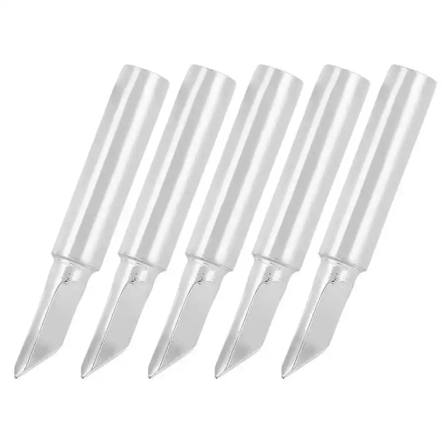 

5pcs 900M T Soldering Iron Bit Electric Soldering Iron Tips for Lead Free Soldering New