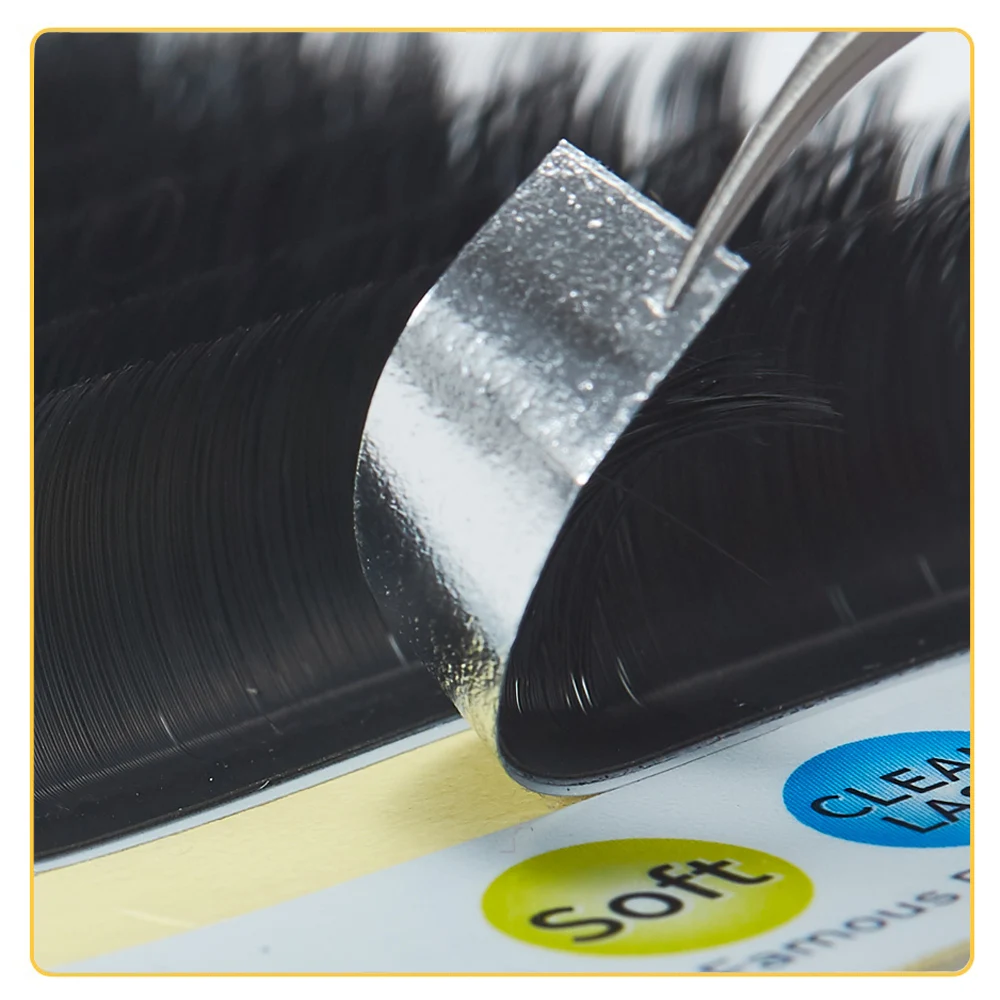 Ресницы для наращивания ресниц Yelix V образной формы мягкие легкие веерообразные