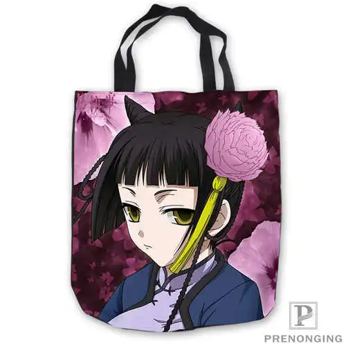 Пользовательские холст black_butler _ ToteBags ручная сумка для покупок Повседневная