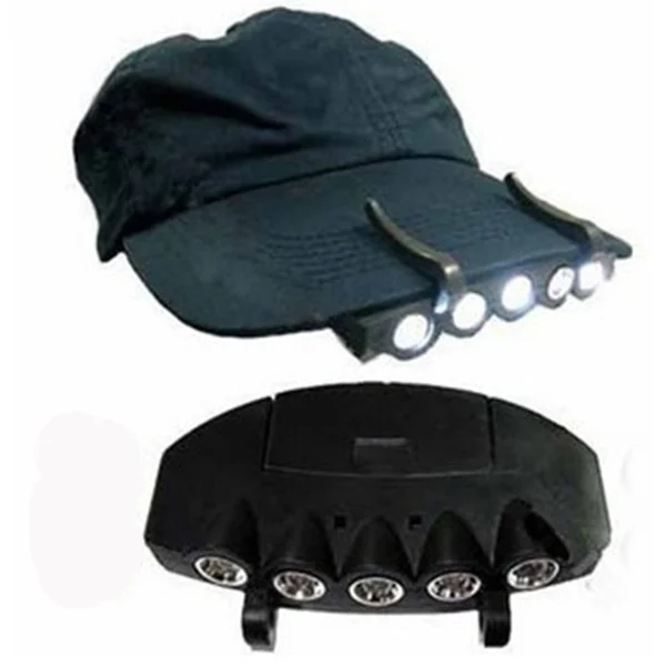 

Super Bright 11 LEDs Led Cap Light HeadLamp Head Flashlight Head Cap Hat Light Clip on Light Fishing Head Lamp