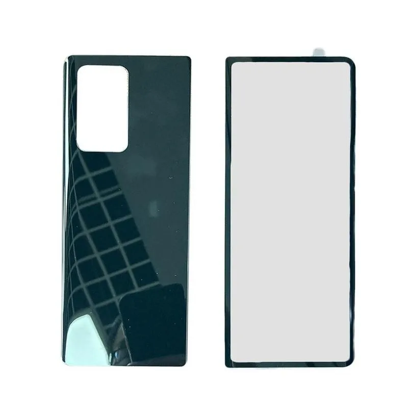 1pc 3D Tempered Glass Phone Film For Samsung Z Fold 2 Back/front Fingerprint Proof Full Cover Screen Protector | Мобильные телефоны