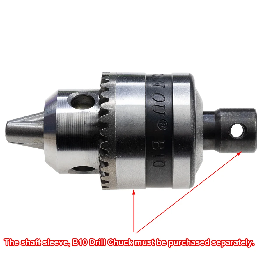 1PCS 3.17mm/4mm/5mm/6mm/7mm/8mm/10mm Motor Shaft Coupler Sleeve Coupling B10 Drill Chuck Taper Connecting Rod