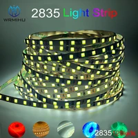 led strip 5m 2835 120ledm ip67 flexible tape light ribbon string lamp single color green blue warm white red decor dc 12v 24v