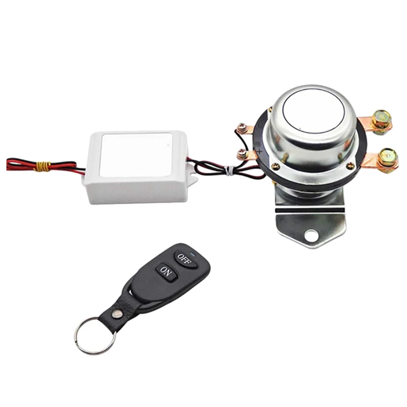 

12V Car Wireless Remote Control Battery Disconnect Switch Auto Bus Yacht Battery Isolator Disconnect Relay
