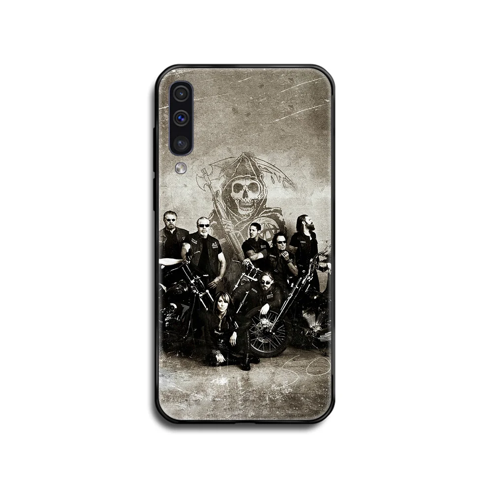Чехол для телефона с ТВ сыновем анархии чехол Корпус Samsung Galaxy A C Note 3 4 5 6 7 8 10 20 40 50 70 E