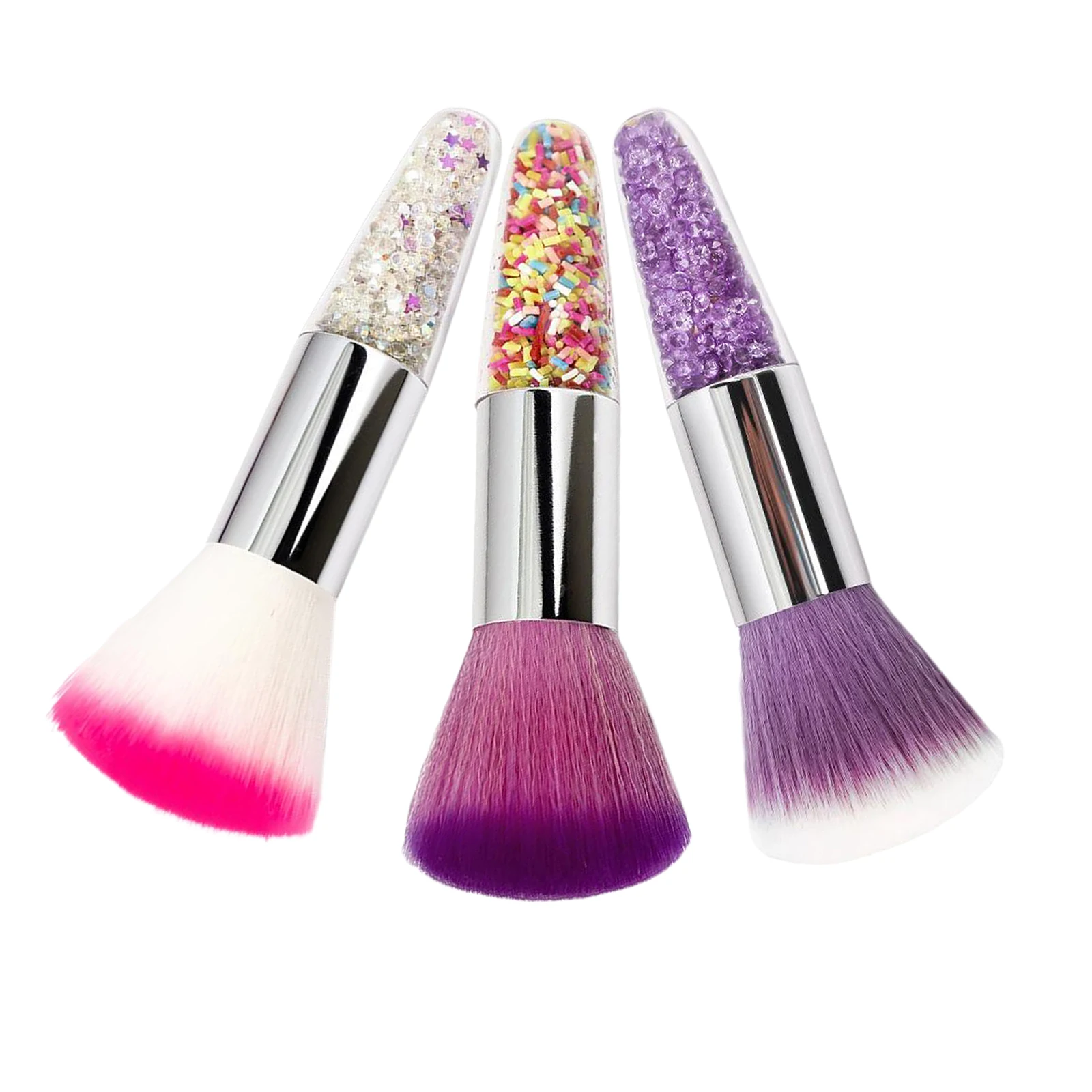 

1Pcs Nail Dust Cleaning Brush, Soft Foundation Brushes Nail Art Powder Dust