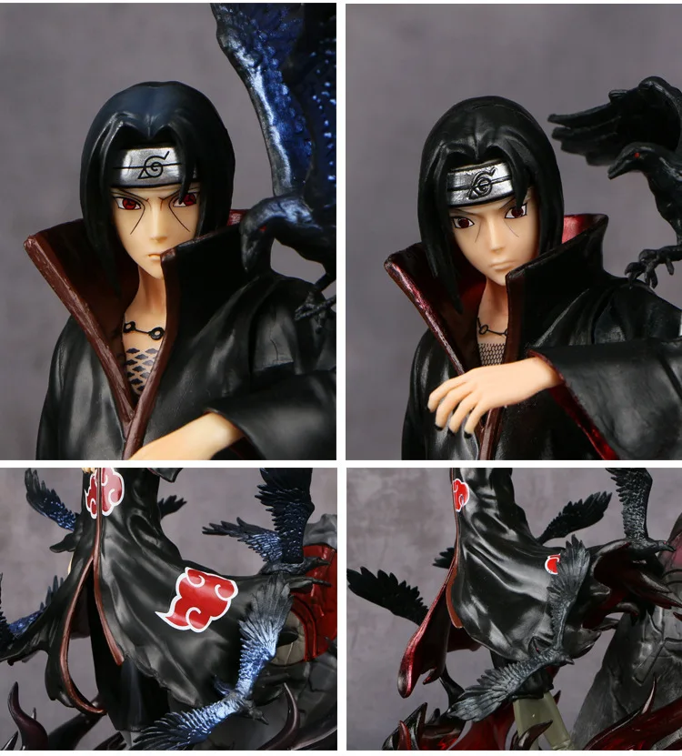 Экшн-фигурка Наруто Учиха Саске модель из аниме Shippuden Узумаки Итачи Акацуки