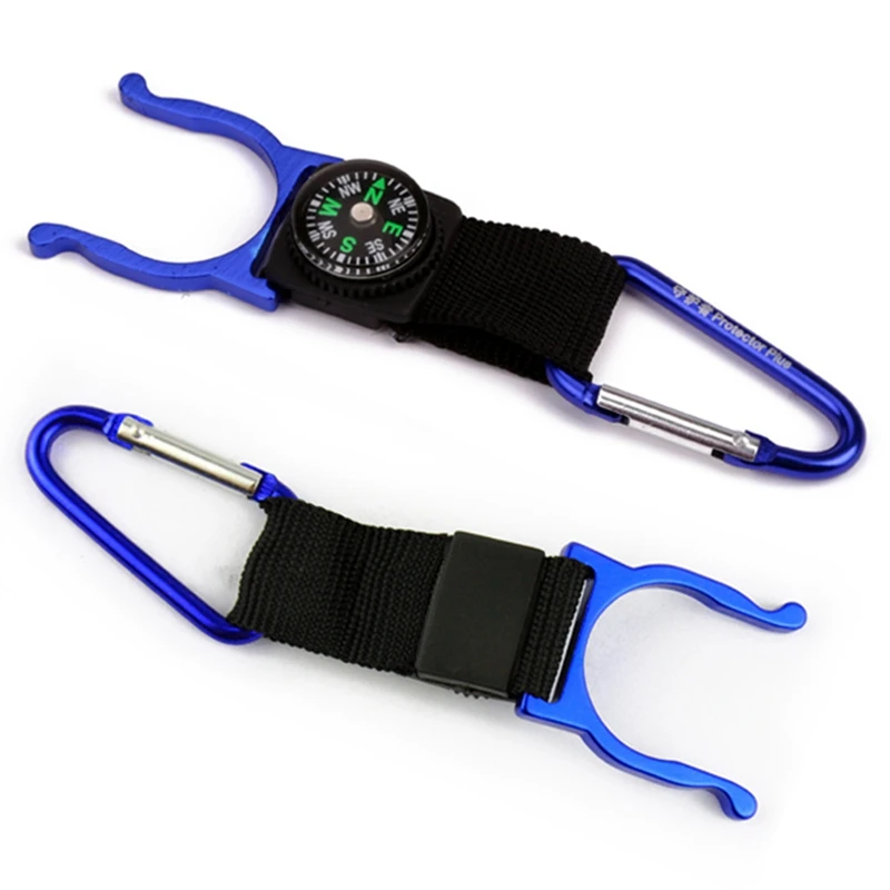 

Outdoor Gadgets Beverage Bottle With Compass Mineral Water Bottle Buckle Random Color Matching