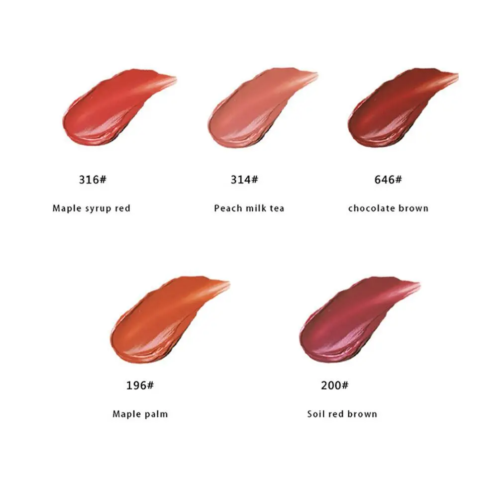 Pumpkin Lipstick Cream Cat Shape Long Lasting Waterproof 5 Colors Batom Matte Nude For Perfect Look Beauty Women Girls |