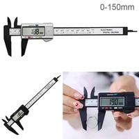 digital vernier caliper 0 150mm lcd electronic carbon fiber altimeter micrometer measuring tools