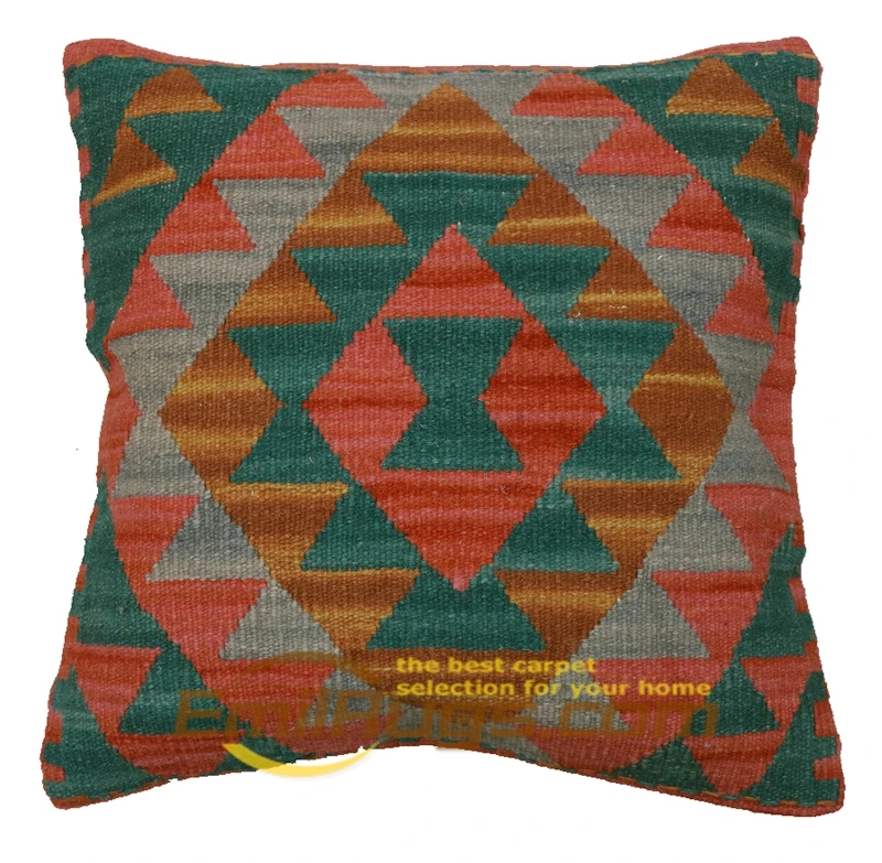 Наволочка для подушки 50x70 Kilim домашний декор ручной работы ручная работа плетеная