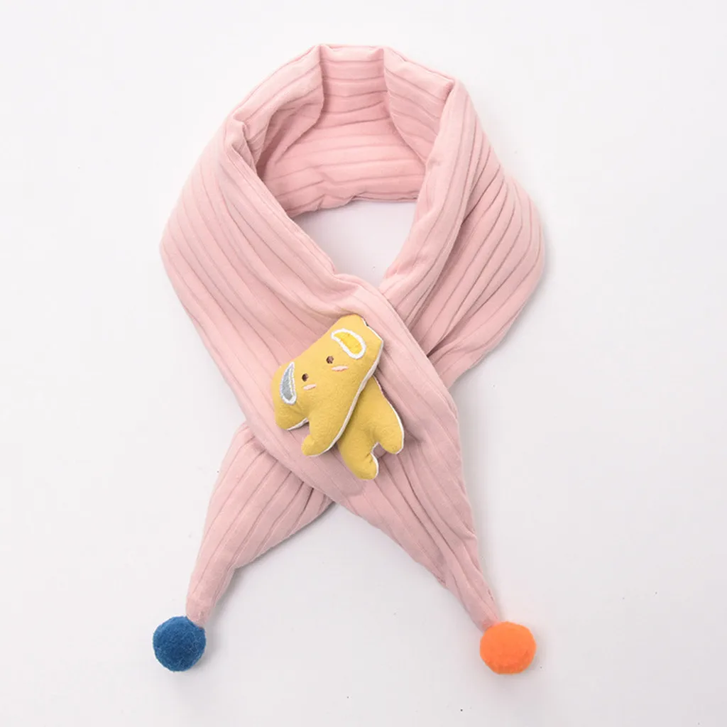 

#40 Fashion Design Baby Scarf Boys Girls Cartoon Elephant Shawls Scarves Collar Thickening Scarf 80cm X 100cm Enfant Echarpe