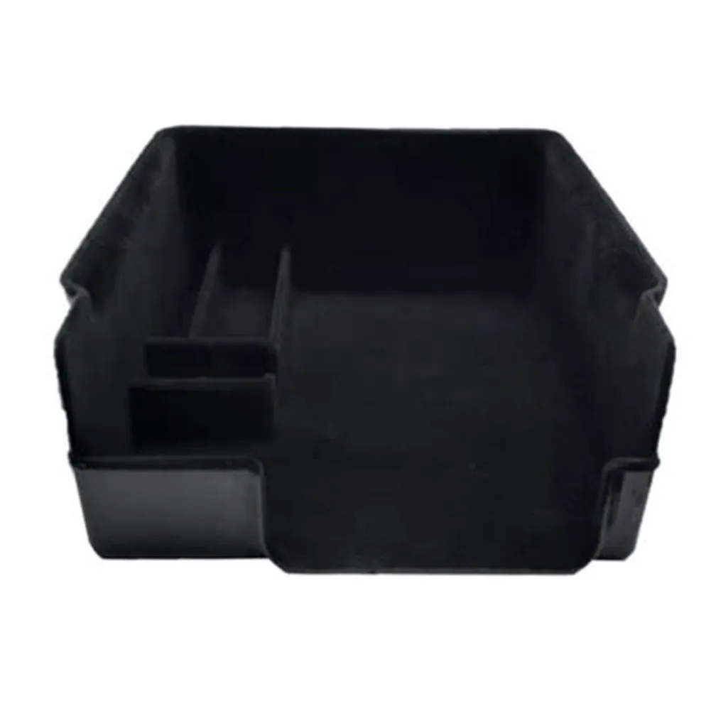 

Holder Box Organizer Storage Rear Tray Black Car Case Console Flocking