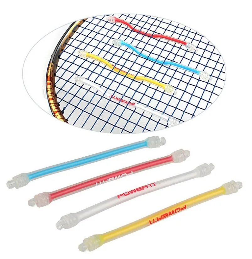 

Powerti 20pcs/lot Tennis Vibration Dampener Shock Absorber Dampen Tennis Racket Accessories Men Sport Machine Stringing Tools