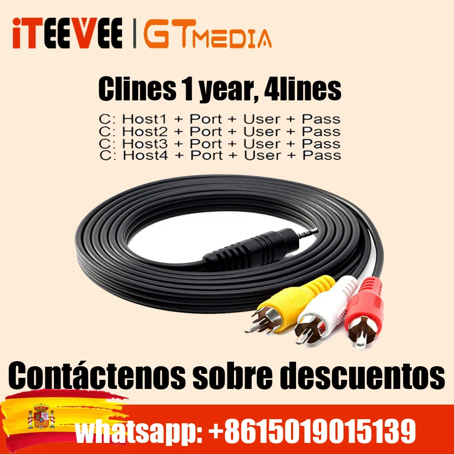 Cline 1 year Рецептор Gtmedia V8 Nova Встроенный Wi-Fi мощность по freesat v9 супер DVB-S2 1 год Ccam линия на 1 год ТВ коробка такая же как V9 супер - Цвет: Cline 1 year