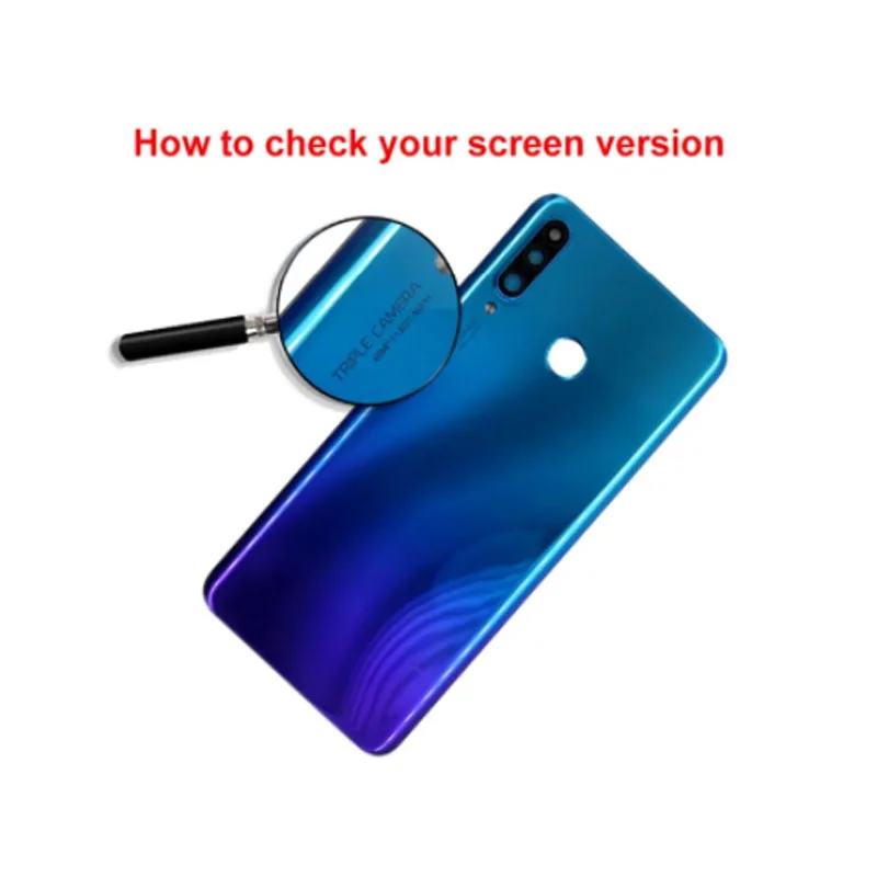 Задняя крышка 6 15 дюйма для Huawei P30 Lite Nova 4e аккумулятора стеклянная корпуса с