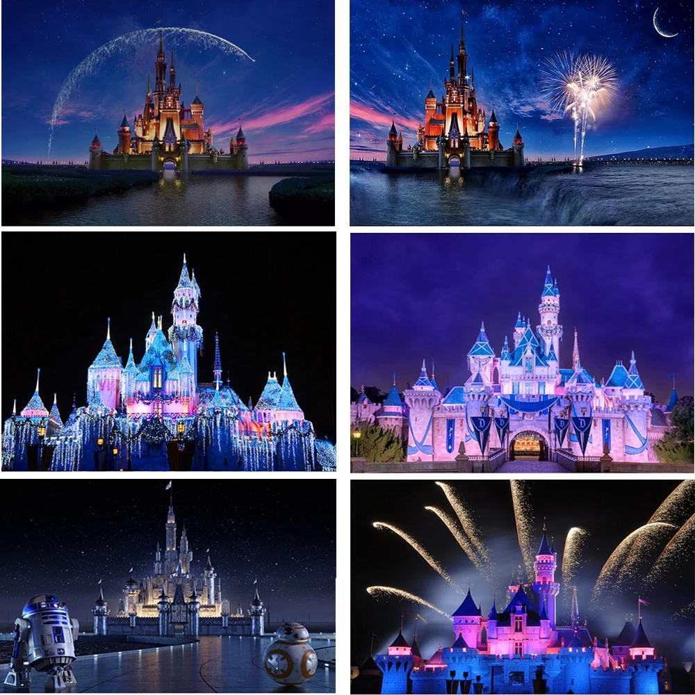 

5D DIY Diamond Painting Brand New Square Round Painting Diamond Inlaid Rhinestone Disney Castle Mosaic Embroidery Home Decoratio