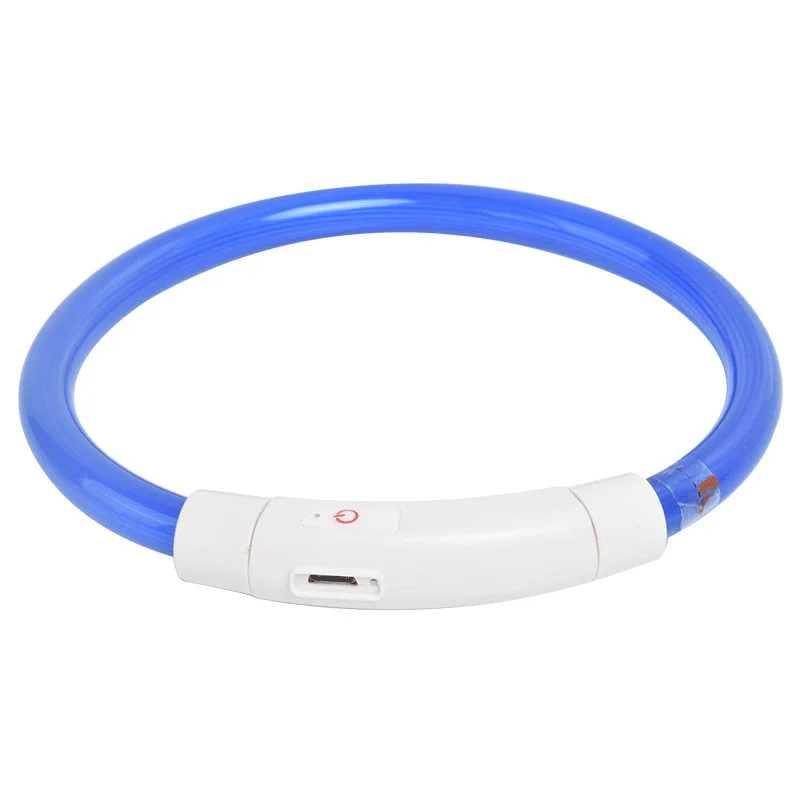 Светодиодный Usb-ошейник для собак ошейник ночные ошейники светящиеся